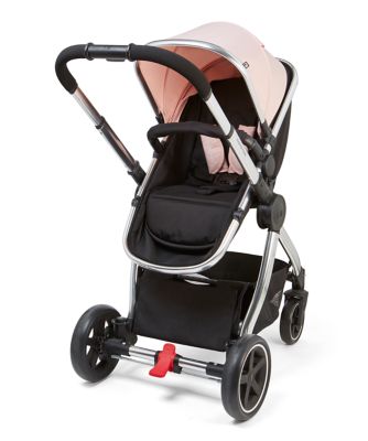 mothercare 4 wheel journey blush