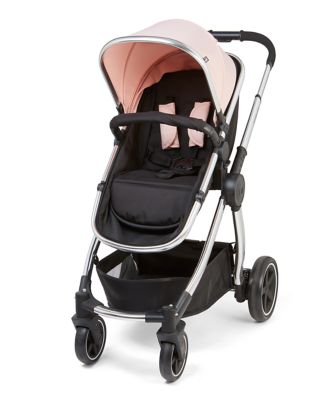 mothercare 4 wheel journey blush