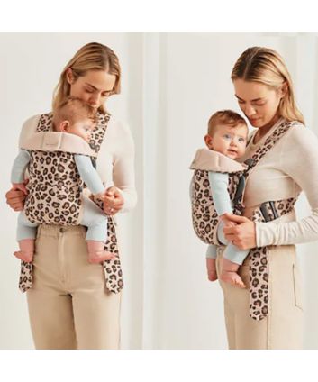 Porte-bébé mini babybjorn anthracite léopard