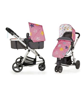 Cosatto happy outlet stars travel system