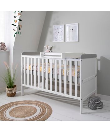 Mothercare best sale grey cot