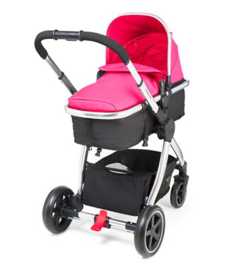 pink travel system mothercare