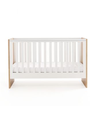 nested sorrento cot bed white