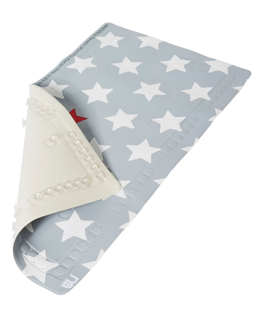 Mothercare Grey Star Non Slip Bath Mat