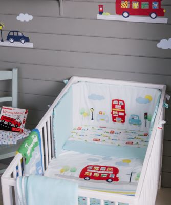 mothercare crib bumper