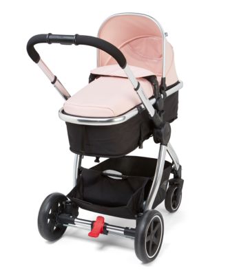 mothercare journey travel system pink