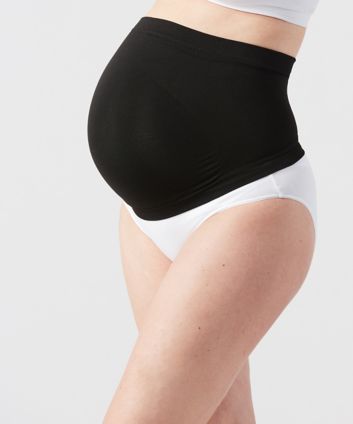 Xmarks Womens Cotton Maternity Underwear,Healthy Maternity Pregnancy Panties  Postpartum Mother Under Bump Underwear Gray 