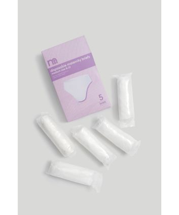 ASDA Maternity 5 Disposable Briefs Medium 14 - 16 - ASDA Groceries