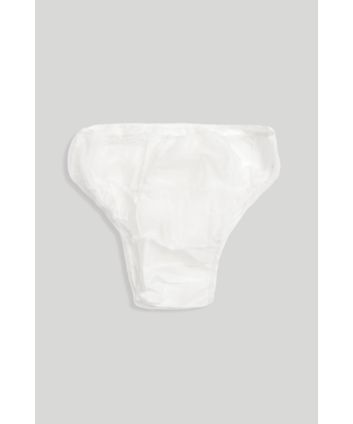 Buy Mothercare disposable maternity briefs white large - 5 pcs