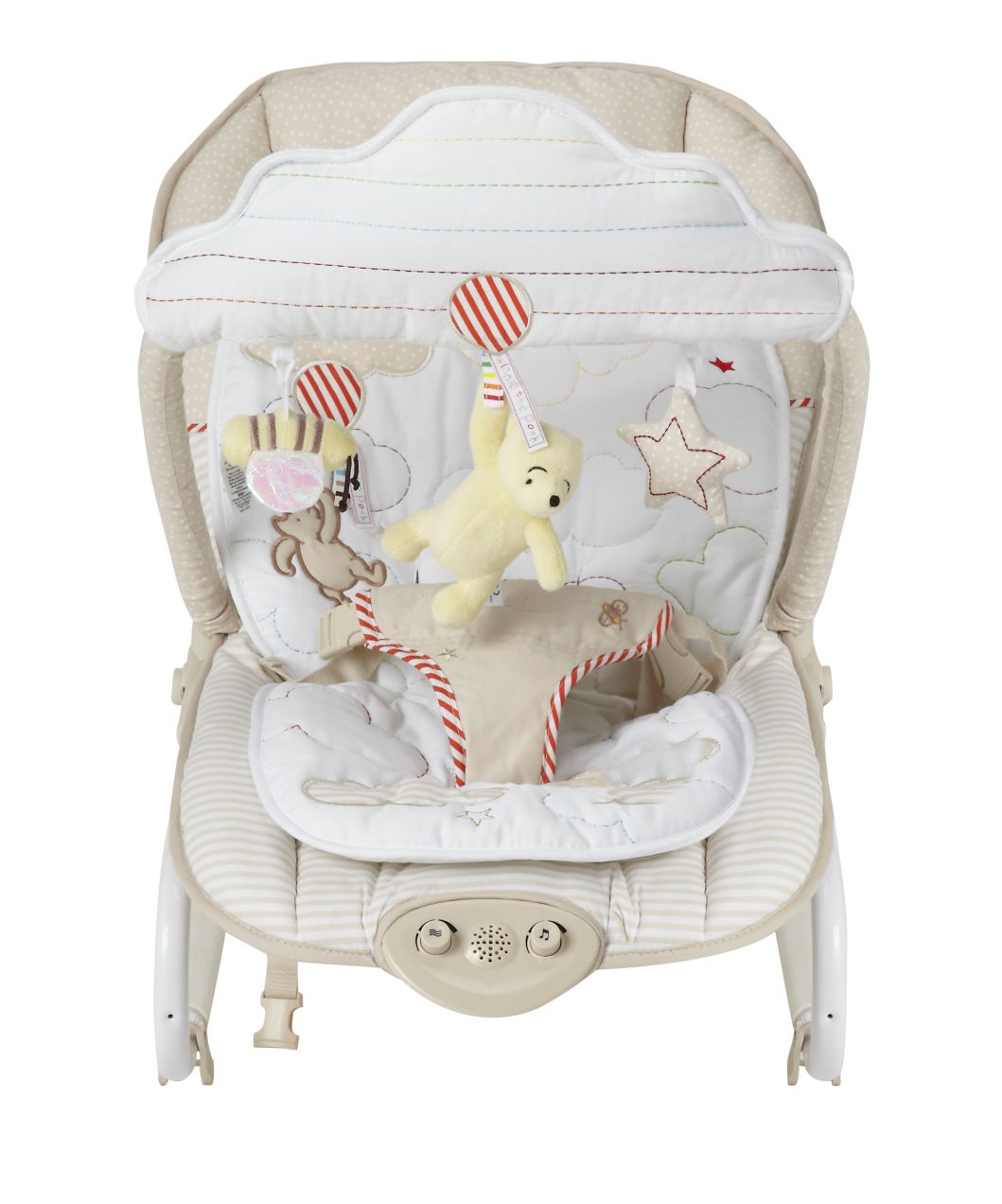 Mothercare Winnie The Pooh Luxury Vibrating Rocker