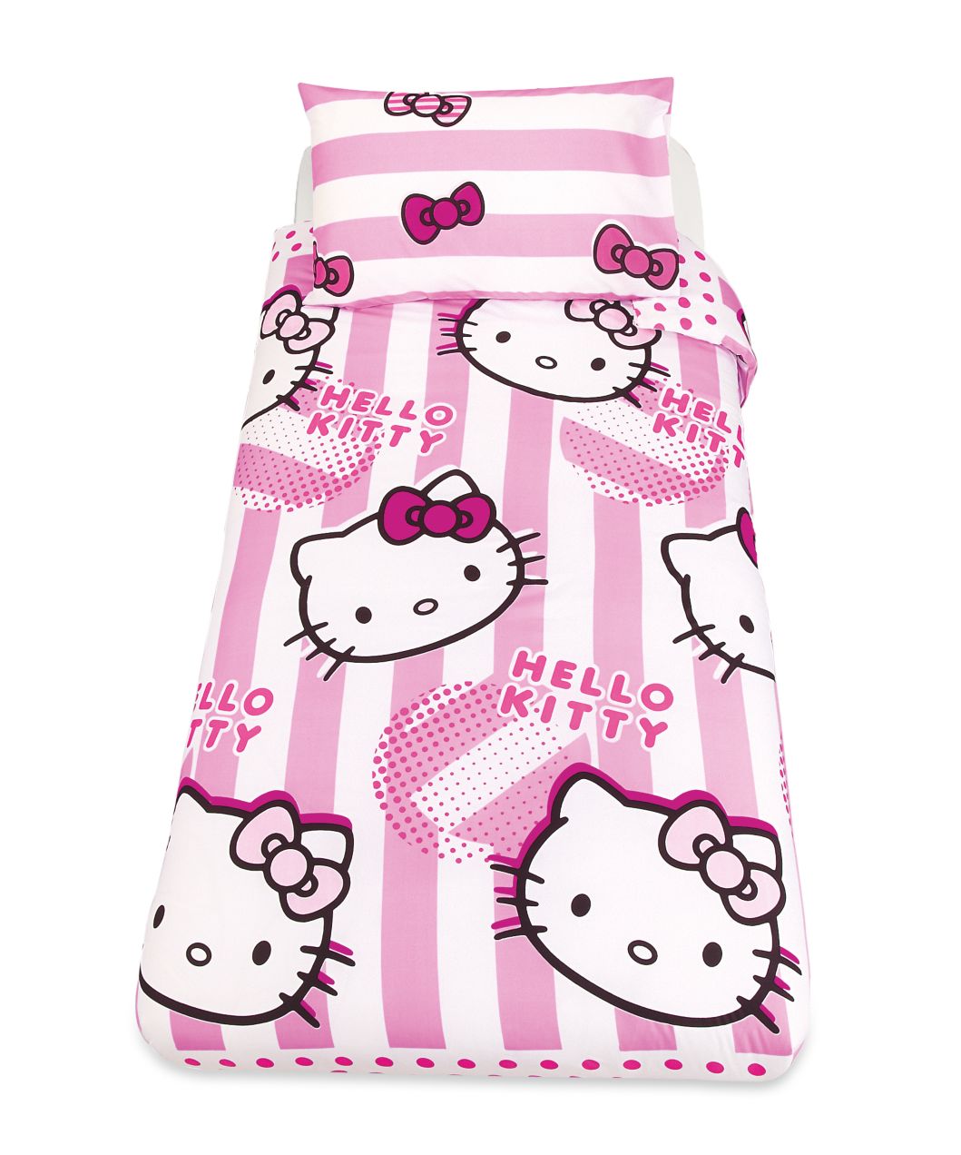 Hello Kitty Single Bed Duvet Set