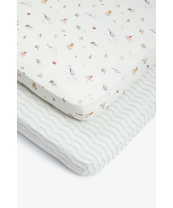 Cot bed hot sale sheets mothercare