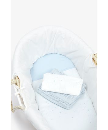 Mothercare moses hot sale basket sheets