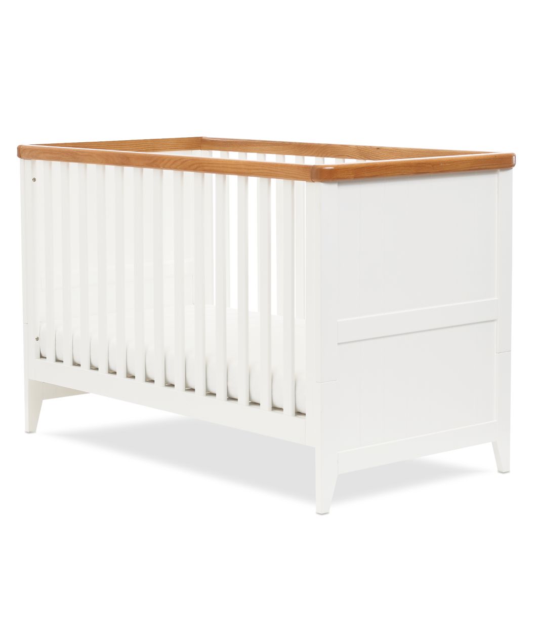 Mothercare Summer Oak Cot Bed - White