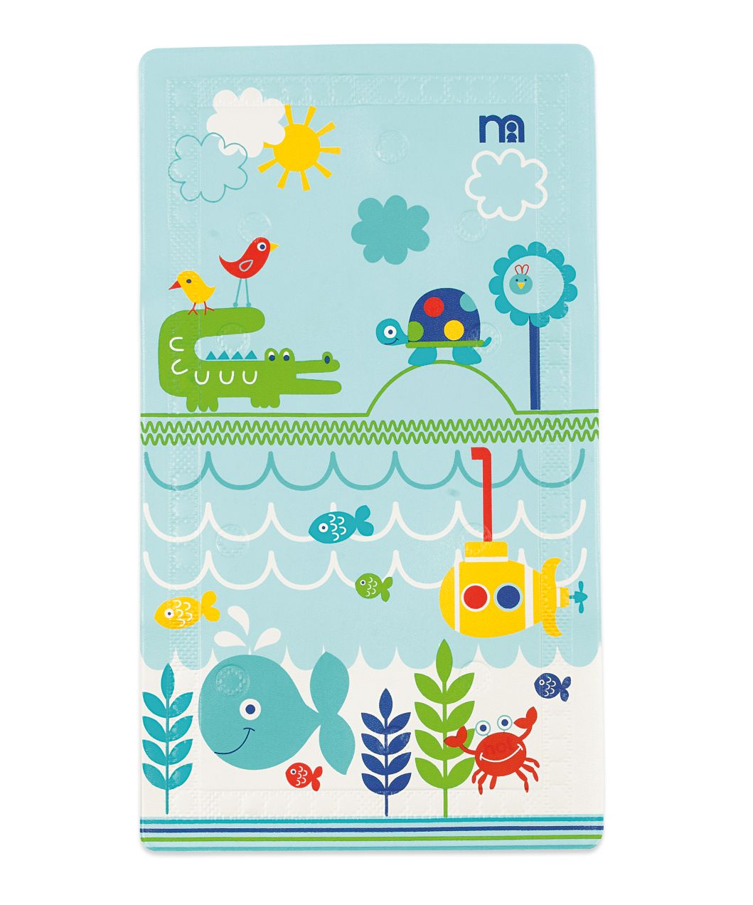 Mothercare Under The Sea Bath Mat Blue